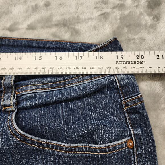 JMS just My Size Jeans Womens 22W Blue High Rise Bootcut Stretch Denim Casual - Picture 9 of 13